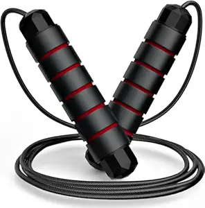 Skipping Rope Men and women and Children Exercise Rope for Exercise Workout & Weight LossTangle Free Jumping Rope for Kids Polyvinyl Chloride rope