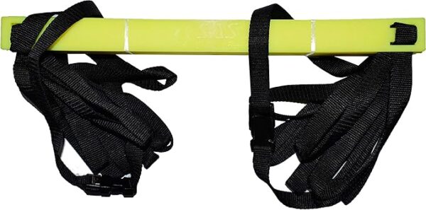 SPORTS Agility Ladder | Sports & Fitness Ladder for Exercise |10 Adjustable Rungs & Heavy Duty Carry Bag | Hurdles for Training | Sports Accessories for Cricket, Tennis Football Training