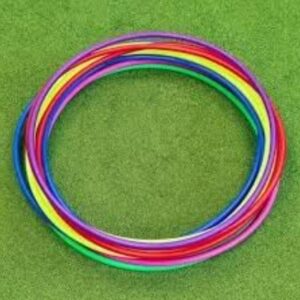 Hula Hoop Exercise Ring for Fitness | Hula Hoop for Boys,Girls, Kids (Multi Color) 18 inch Diameter, Pack of 1 Pcs