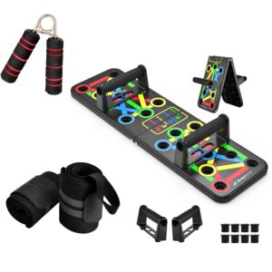 AG LIFESTYLE PRODUCTS Push Up Board 15 in 1 Push Up Board Fitness Equipment Home Gym Equipment For Men Women Push Up Stand Exercise Equipment with FREE 1 Wrist Band And 1 Hand...