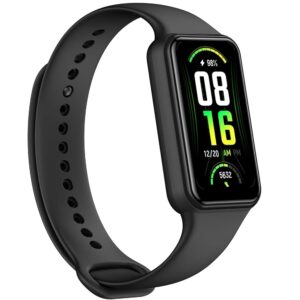 Amazfit Band 7 Activity Fitness Tracker, Always-on AMOLED Display, Alexa Built-in, Up to 18-Day Battery Life, 24H Heart Rate & SpO2 Monitoring, 5 ATM Water Resistant, 120 Sports...