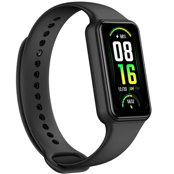 Amazfit Band 7 Activity Fitness Tracker, Always-on AMOLED Display, Alexa Built-in, Up to 18-Day Battery Life, 24H Heart Rate & SpO2 Monitoring, 5 ATM Water Resistant, 120 Sports...
