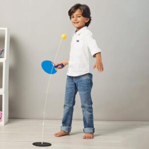 Amazon Brand - Jam & Honey Indoor Outdoor Ping Pong Table Tennis Trainer | Sports Toy for Teenagers & Kids | Birthday Gift, 2 Players