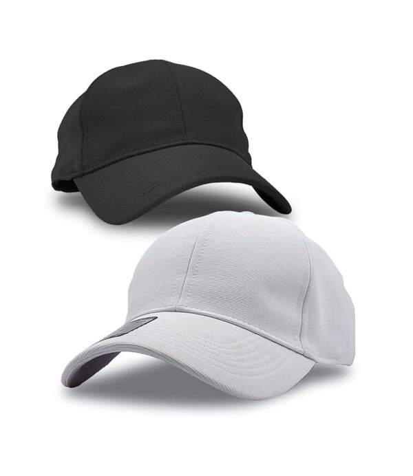 AWG ALL WEATHER GEAR Cap for Men Unisex Mens Caps with Adjustable Strap Caps Men Hat for Men Gym Caps for Men Sports Caps for Men Cap for Men Stylish (Pack of 2)