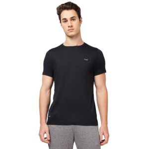 berge' Polyester Dry Fit Round Neck T-Shirt | Instadry® T Shirts for Men | Quick Drying | Breathable Fabric | Gym T Shirt | Workout Tops | Round Neck Tshirt for Men | Slim Fit...