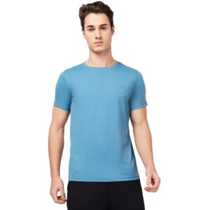 berge' Polyester Dry Fit Round Neck T-Shirt | Instadry® T Shirts for Men | Quick Drying | Breathable Fabric | Gym T Shirt | Workout Tops | Round Neck Tshirt for Men | Slim Fit...