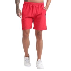 BLUE STAR SHARK Athletic Sports Shorts for Men with Zip Pockets and Elastic Waistband Quick Dry Lightweight Activewear.