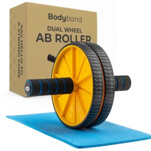 Bodyband Abs Roller for Men & Women Stomach Abs Roller Wheel for Home Workout, Gym Ab Roller for Men Abs Workout Equipment for Abdominal Ab Roller Home Exercise Equipment With...