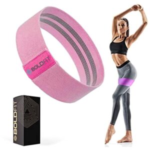 Boldfit Fabric Resistance Band - Loop Hip Band for Women & Men for Hip, Legs, Stretching, Toning Workout. Mini Loop Booty Bands for Glutes, Squats Exercise Usable in-Home & Gym....