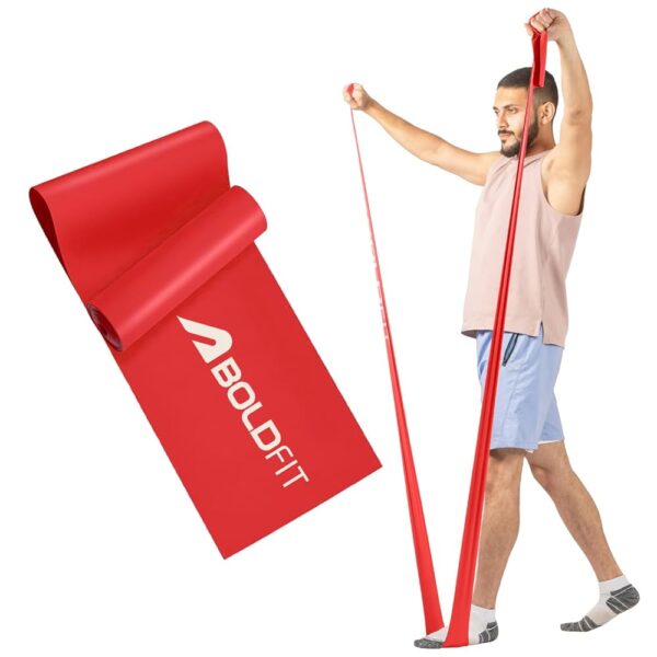 Boldfit Resistance Bands for Workout for Women Pilate Bands for Home Exercise Thera Band Toning Exercise for Gym Latex Band Theraband for Fitness, Stretching, Yoga for Men &...