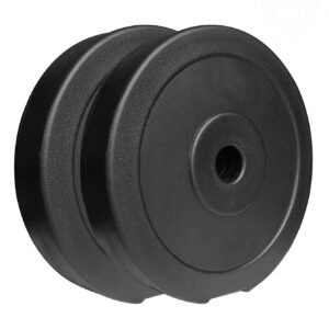 BULLAR PVC Spare Weight Plates Combo for Home Gym Equipment, Gym weight Plates (PVC, 10kg (5KG X 2))