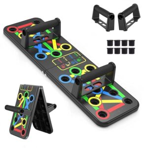 Comfortfriends Push Up Board: Versatile Push Up Stand for Chest Workout & Home Gym Exercise Pushup Stand, Ideal Home Gym Equipment for Strength Training and Fitness, Durable and...