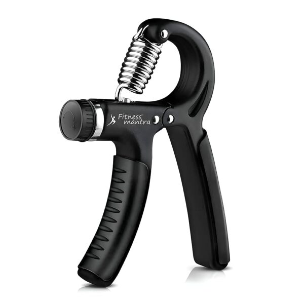 Fitness Mantra® Weight Adjustable Hight Quality Hand Gripper for Men & Women |Hand Grip|Finger Exerciser|Power Gripper|Hand Exerciser Equipment|Hand Strengtheners| Color Black|...