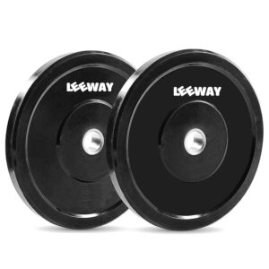 LEEWAY Rubber Weight Plate Set 31 mm Dia (40kg combo); Gym Weight Plates; Spare Rubber Weight; Home Gym Set; Gym Weight with 31 mm Diameter (40 kg set (2x4+3x4+5x4))
