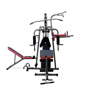 Life Line 3 Station Multi Gym Machine for Home HG 300 Home Gym Machine All in One with Adjustable Bench, Hip Flexor, Dipping |72kg Weight Stack Home Gym Equipment All in One |...