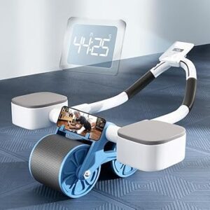 Lifelong Ab Wheel Roller and Core Exercise Roller Wheel for Men and Women, Dual Double Wheel for Home Workouts