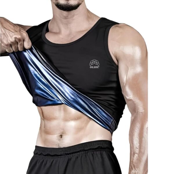 OLSIC Man Sweat Shaper and Sliming Vest for Weight Loss, Exercises and Fitness Fat Burning Shaper for Man & Women