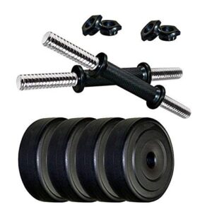 Protoner 20 Kg PVC Adjustable Dumbbell Set.