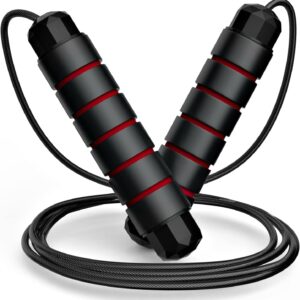 Redify Skipping Rope Men and women and Children Exercise Rope for Exercise Workout & Weight LossTangle Free Jumping Rope for Kids Polyvinyl Chloride rope