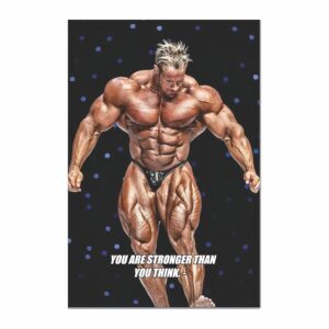 Ronnie Coleman, Jay Cutler, Gym Motivational Posters for Gym, Gym Poster, Gym Wall Art, Exercise Posters for Gym Decoration (3)