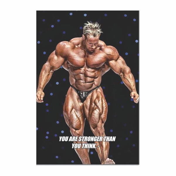 Ronnie Coleman, Jay Cutler, Gym Motivational Posters for Gym, Gym Poster, Gym Wall Art, Exercise Posters for Gym Decoration (3)