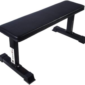 SX FITNESS 280 Kg Weight Capacity Flat Gym Bench Home Workout Multipurpose Exercise Bench Press Weight Strength Training Full Body Workout
