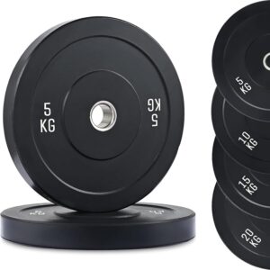 SX Fitness Spare Rubber Weight Plates Combo, Rubber Weight Plates for Home Gym Exercise & Fitness (20 KG)