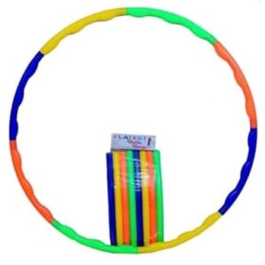 TTASCO Sports Hula Hoop for Kids | Adjustable, Lightweight & Durable | Fun Indoor & Outdoor Play Activity | Exercise & Sports Equipment for Boys & Girls