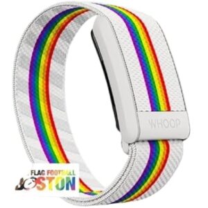 WHOOP Ultra-Soft SuperKnit Accessory Wristband 4.0 for Enhanced Performance, Comfort and Durability, Compatible 4.0 Wearable Health, Fitness & Activity Tracker -Pride