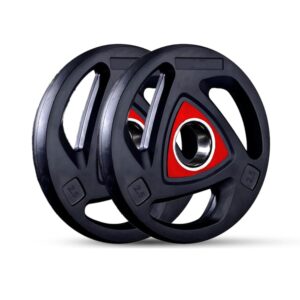 YASH FITNESS 2.5Kg×2 Professional Regular Viva Weight Plates With Rubber Coating, For Home Gym, Dumbbells, Exercise & Workout (5 kg)