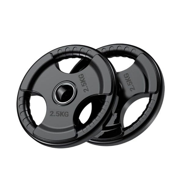 YASH FITNESS 2.5Kg2 Professional Regular Finger Weight Plates with Rubber Coating, For Home Gym, Dumbbells, Exercise & Workout (5 kg)