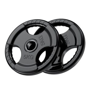 YASH FITNESS Finger Weight Plate for Strength Training | Durable & Portable Finger Exercise Plate for Grip Strength | Ideal for Home Gym & Athletes (black, 5kg)